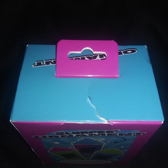 7 Eleven Neon Green Slurpee Christmas Ornament 2023 Edition Hanging Holiday Deco - Picture 6 of 7